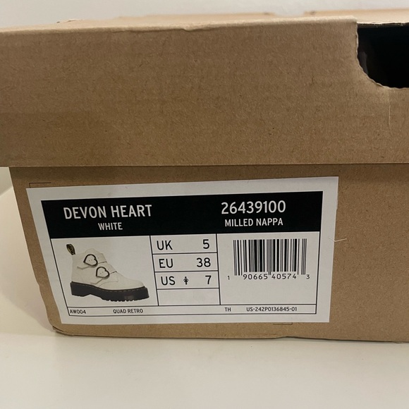 Dr. Martens Devon Flower Buckle Leather Platform - Picture 7 of 8